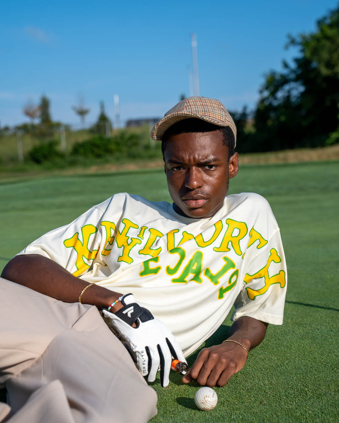 KP ITAL TEE - CREME
